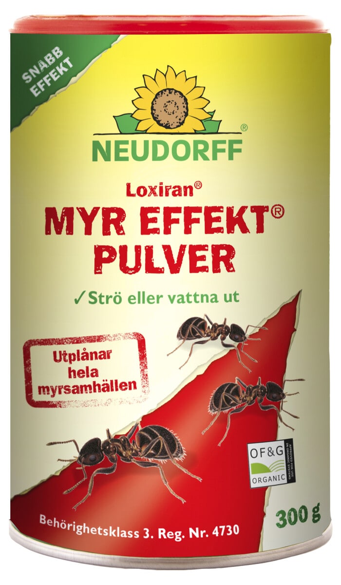 Neudorff myr effekt myrpulver, 300 gram