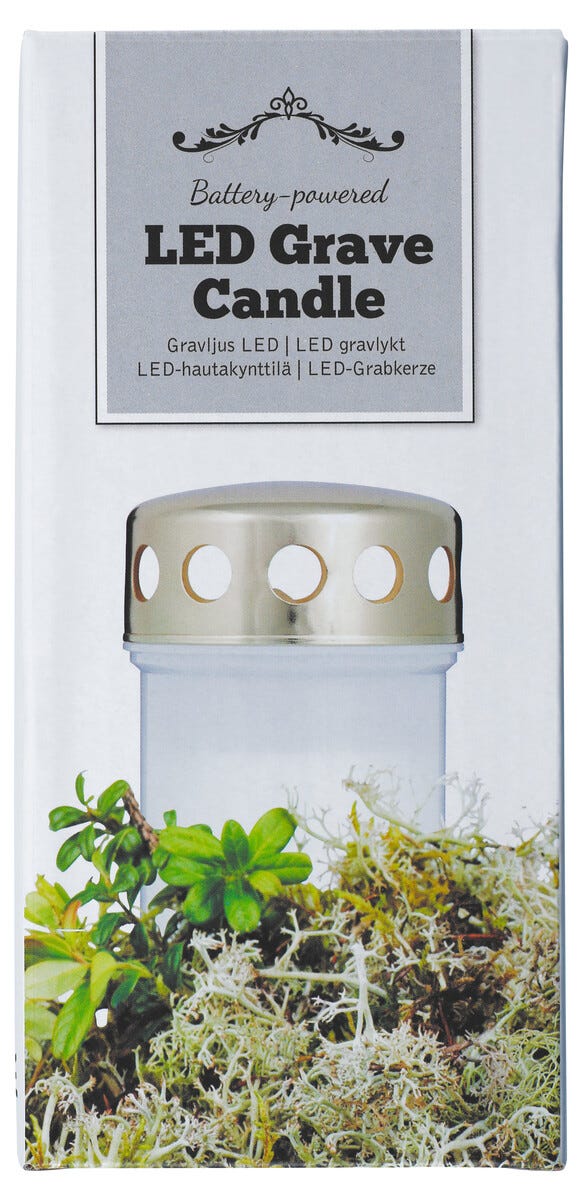 Gravljus LED Med Batteri Upp Till 1200 H Clas Ohlson