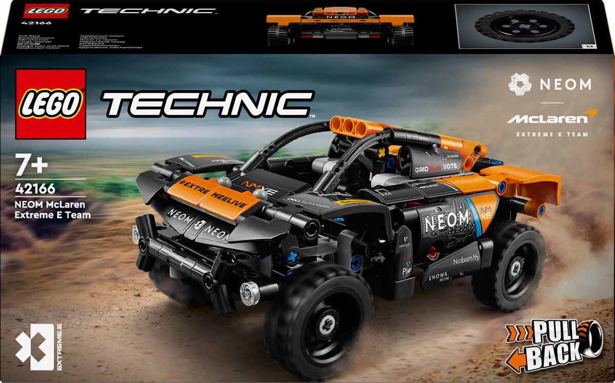 LEGO Technic NEOM McLaren Extreme E Kilpa-auto 42153, yli 7-vuotiaille