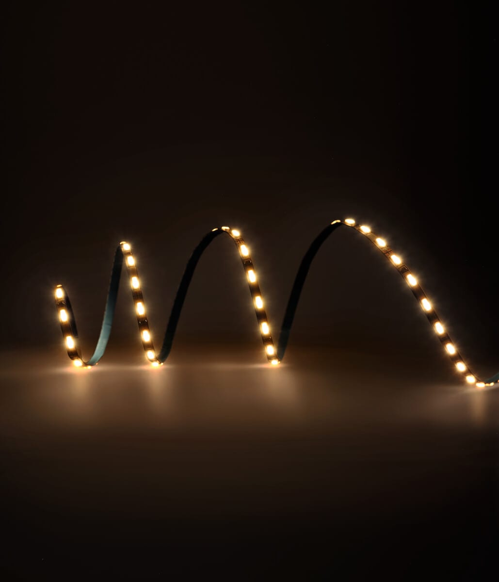 Clas Ohlson LED-list inomhus 5 meter, tunn och böjlig