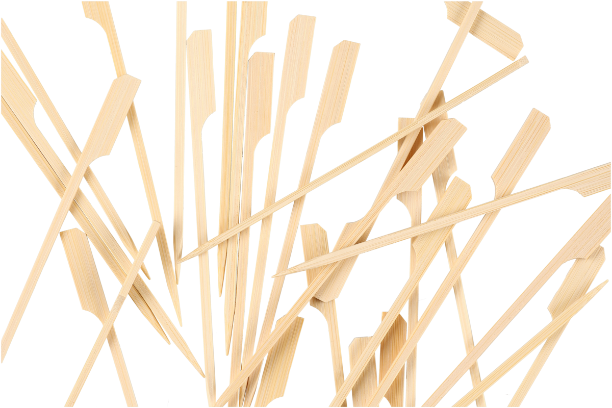 Grillspyd bambus 15 cm, 50-pakning