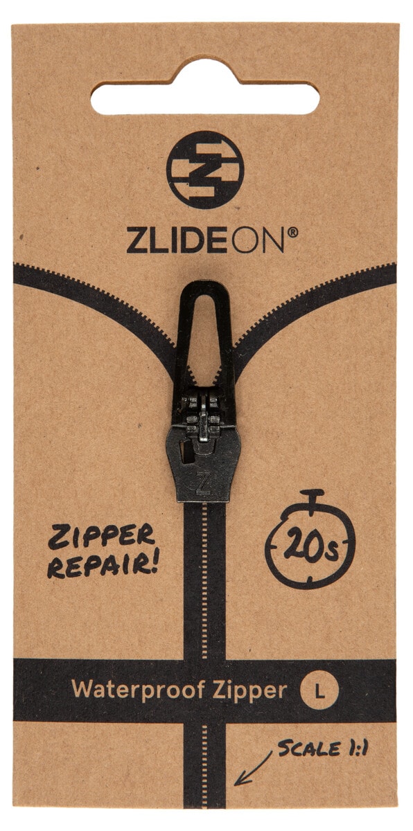 ZlideOn Zipper Waterproof for vanntette glidelåser L, 1-pakning