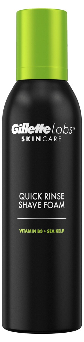 Gillette Labs Quick Rinse Shaving Foam Partavaahto, 250 ml