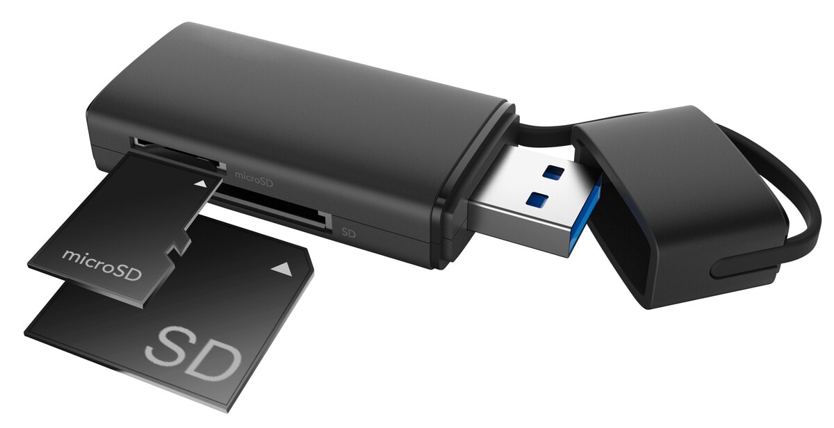 Muistikortinlukija USB 3.2