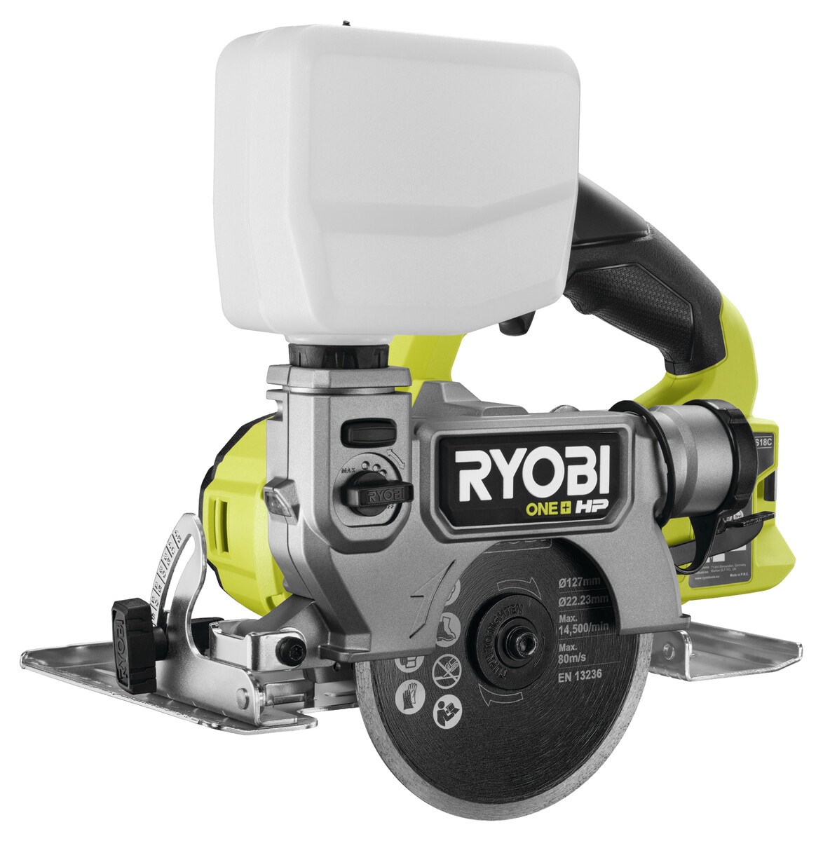 Ryobi RTS18C-0 vannavkjølt flisesag 18 V One+ HP