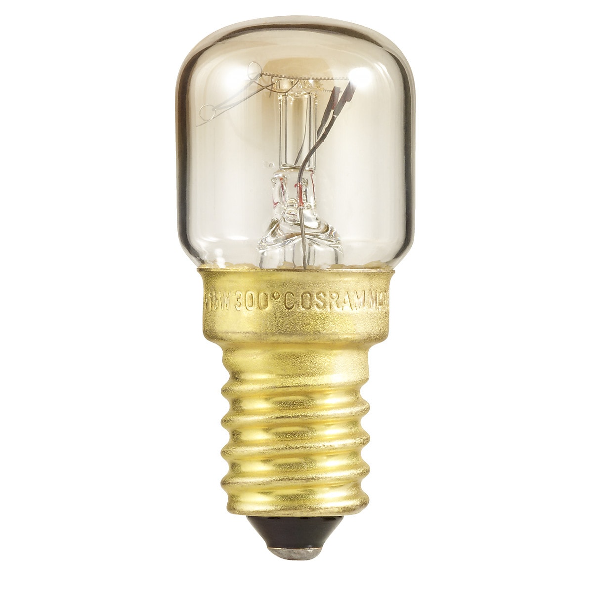 Ugnslampa 15 W, E14, päron / klar Osram