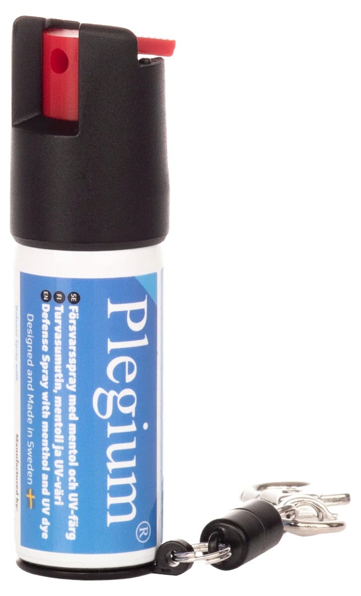 Plegium Basic forsvarsspray med farge og mentol