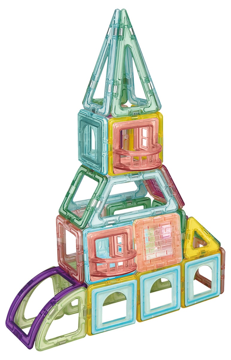Clas Ohlson Magnetiska byggklossar för barn från 3 år
