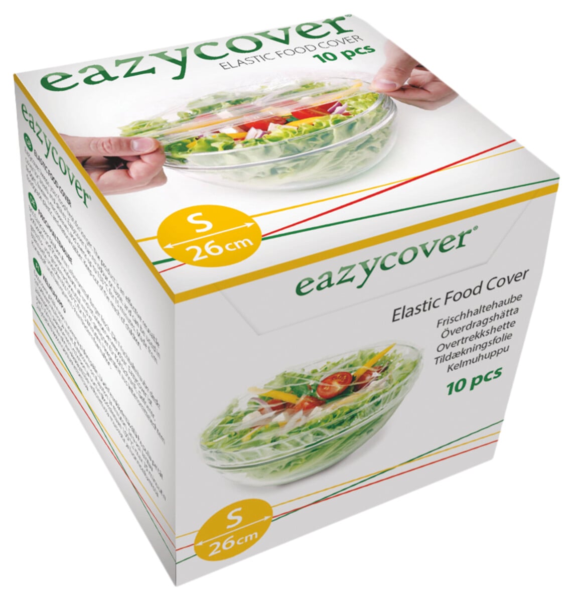 Överdragshätta med elastiskt band Eazycover, 5-pack eller 10-pack