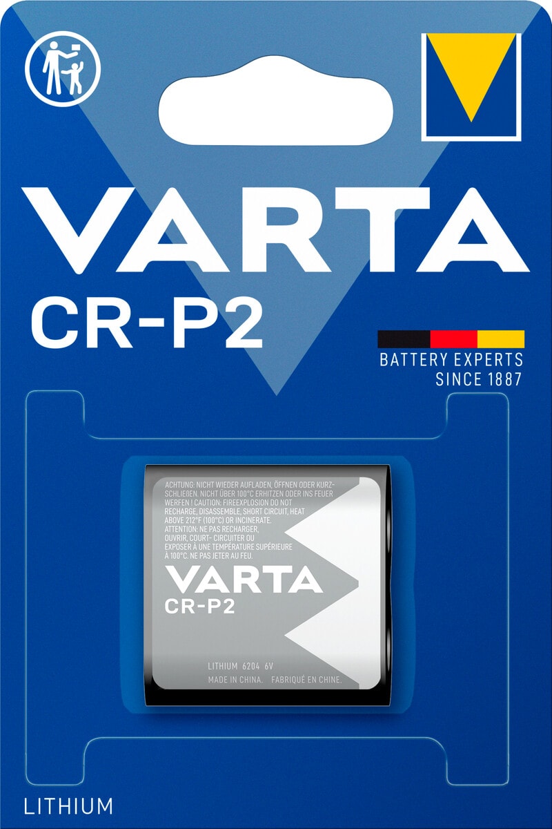 VARTA litiumbatteri CR-P2