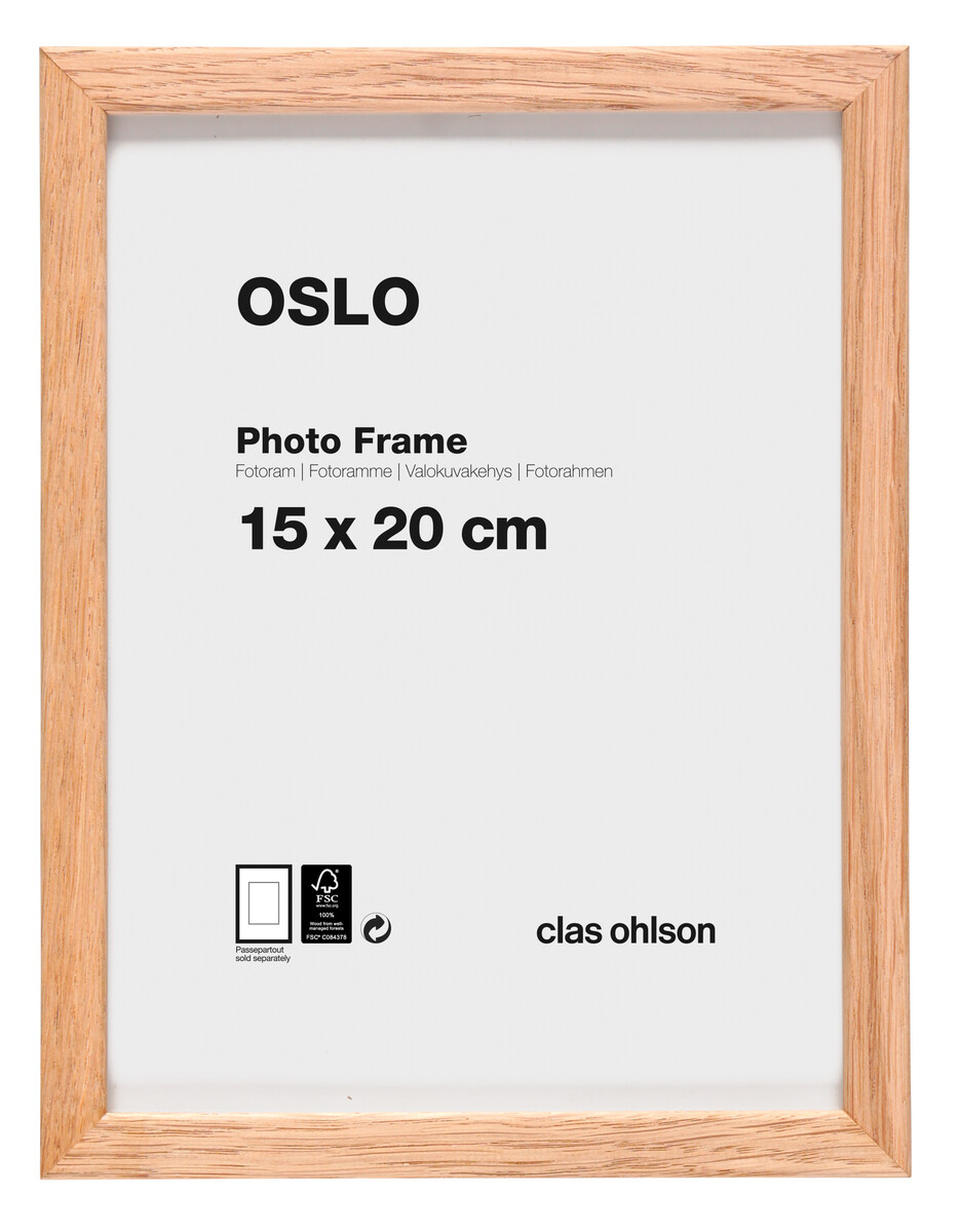 Fotoramme Oslo, eik