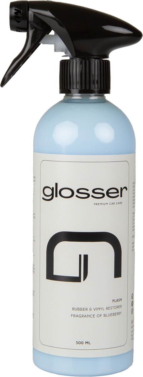 Glosser Flash Rubber & Vinyl Renkaan puhdistusaine, 500 ml