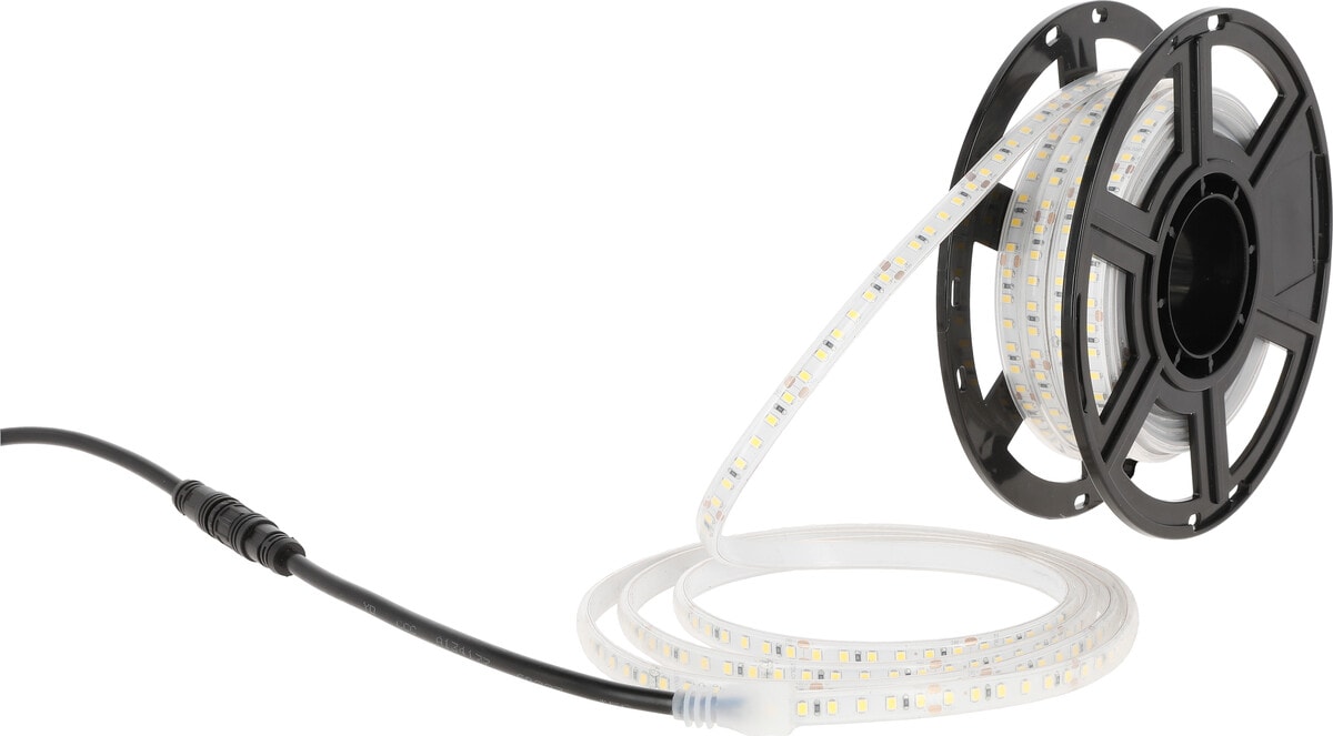 Clas Ohlson Arbetsbelysning LED-slinga på kabelvinda, 10 m