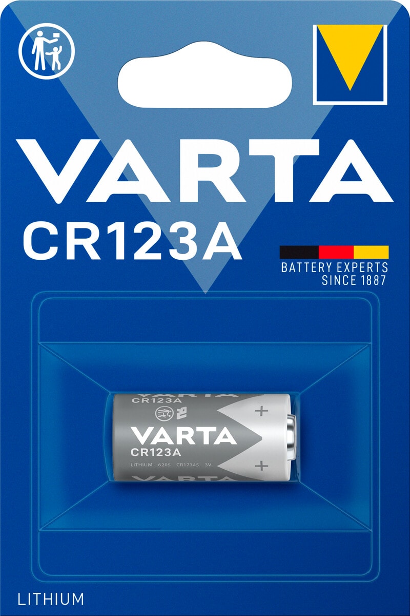 VARTA litiumbatteri CR123A
