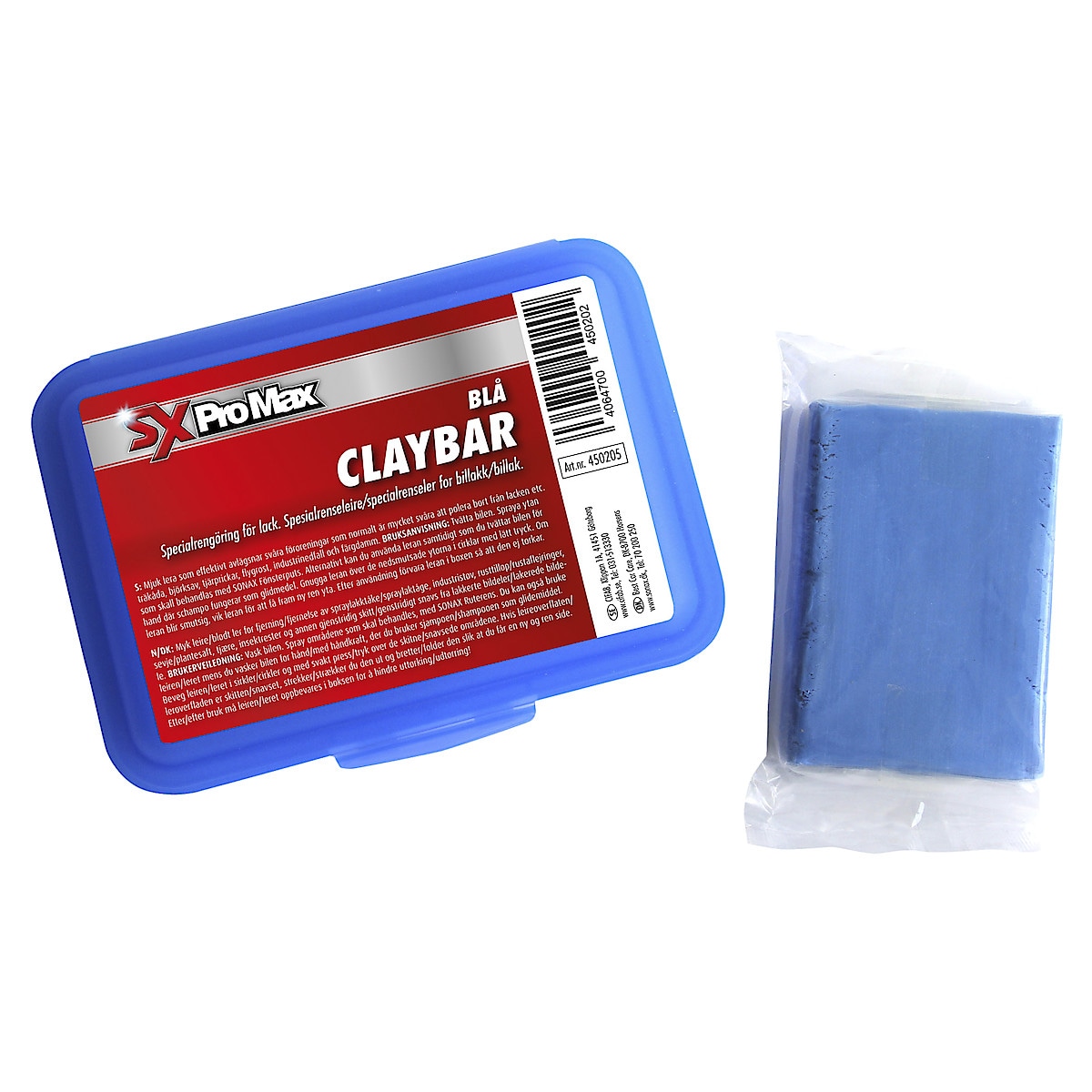 Glosser Pro Series Clay Bar, rengjøringsleire, 200 g