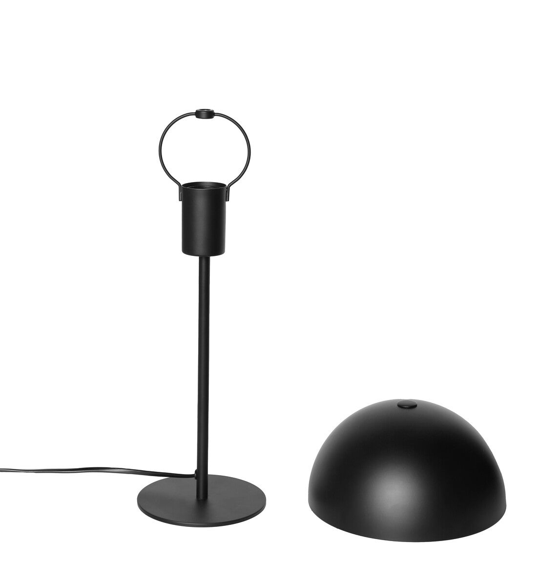 Northlight Svamp bordslampa, 40 cm, svart
