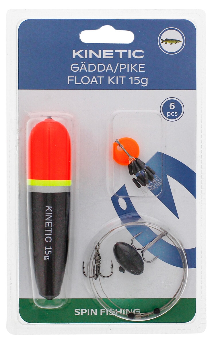 Kinetic Gjedde / Pike Float Kit 15 g