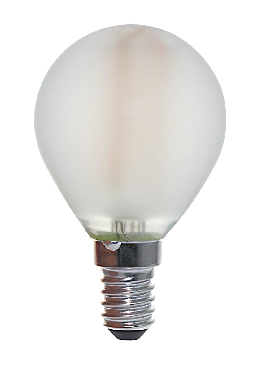 Himmennettävä LED-lamppu pyöreä E14 Clas Ohlson