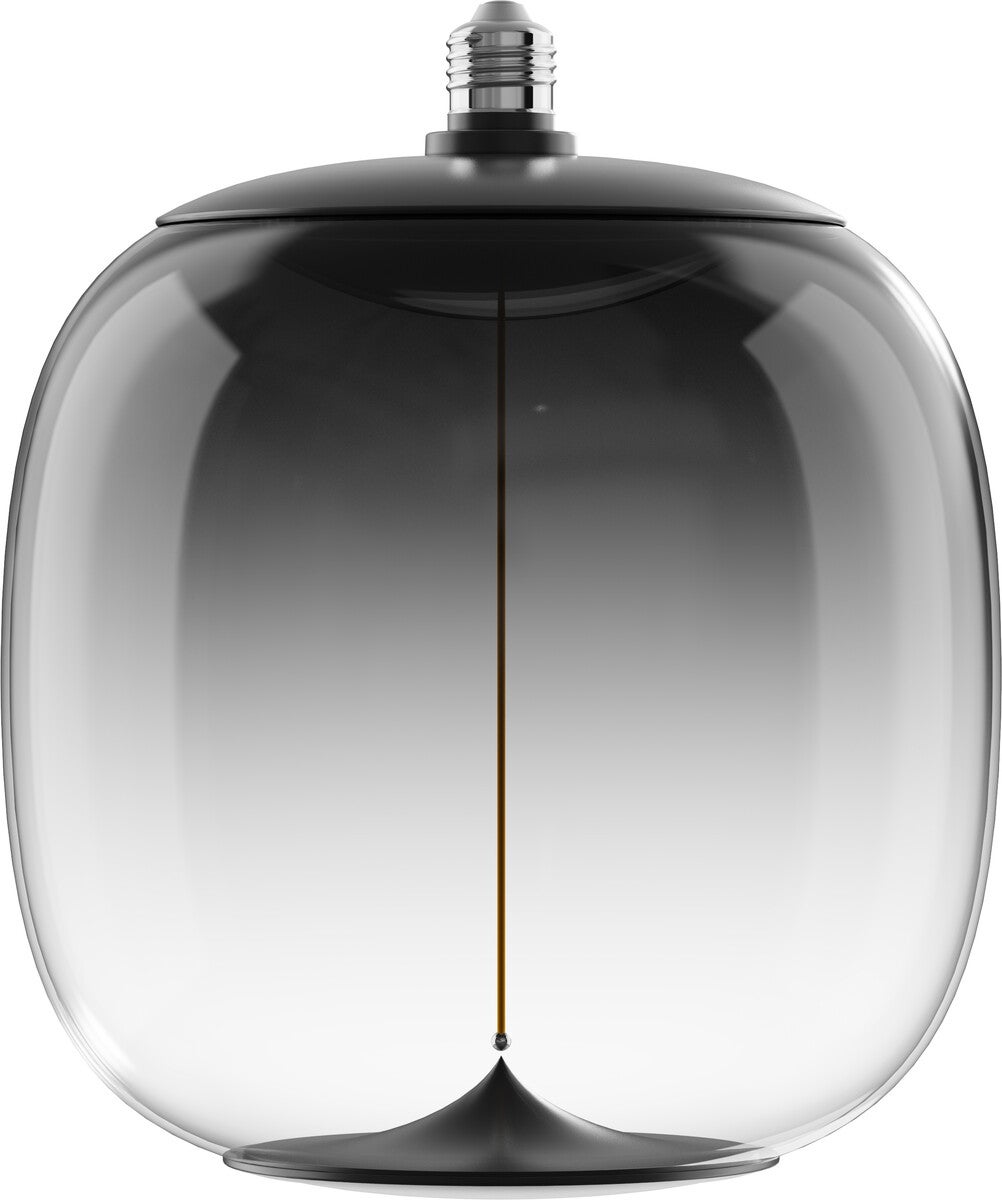 Smokey LED-lamppu E27, magneettinen hehkulanka, 25 cm