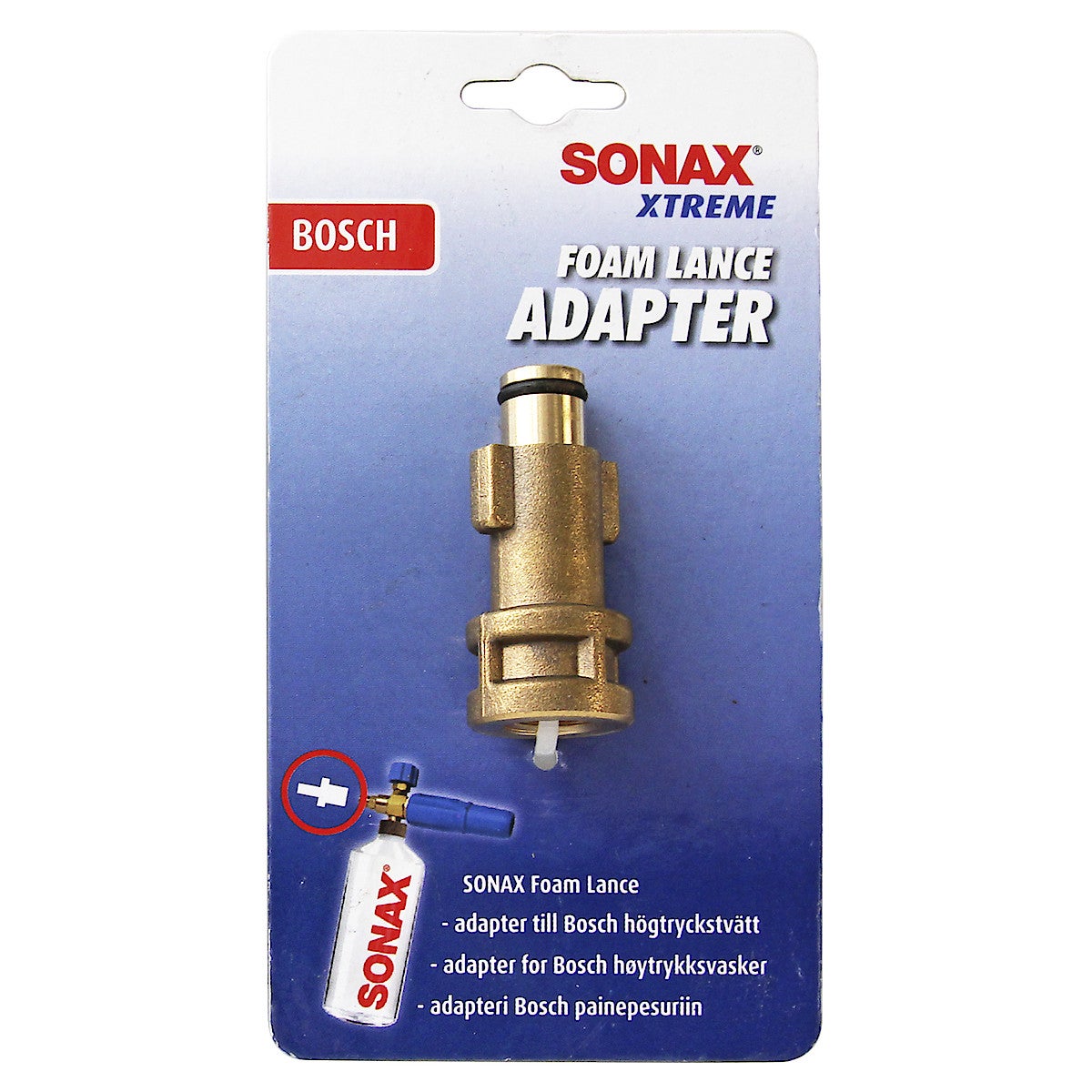 Sonax Foam Lance Adapter till Bosch högtryckstvätt
