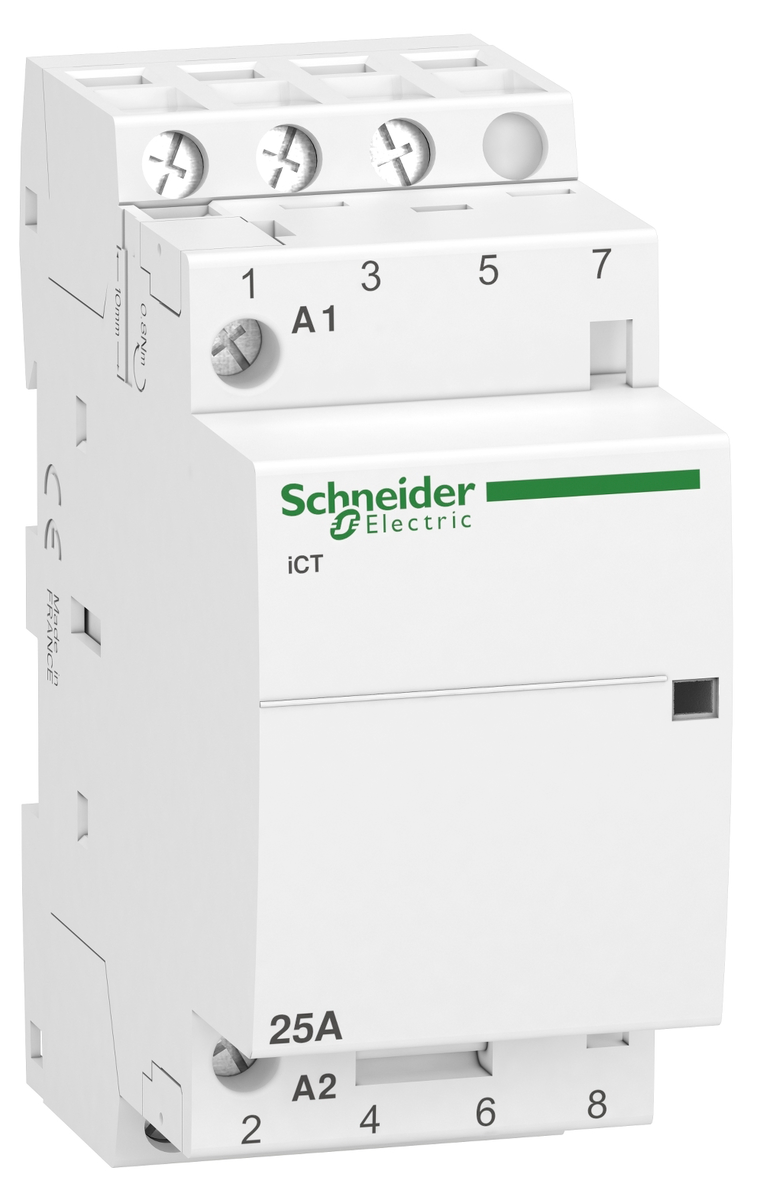 SCHNEIDER ELECTRIC Kontaktor för elcentral 3-polig 25 A Schneider