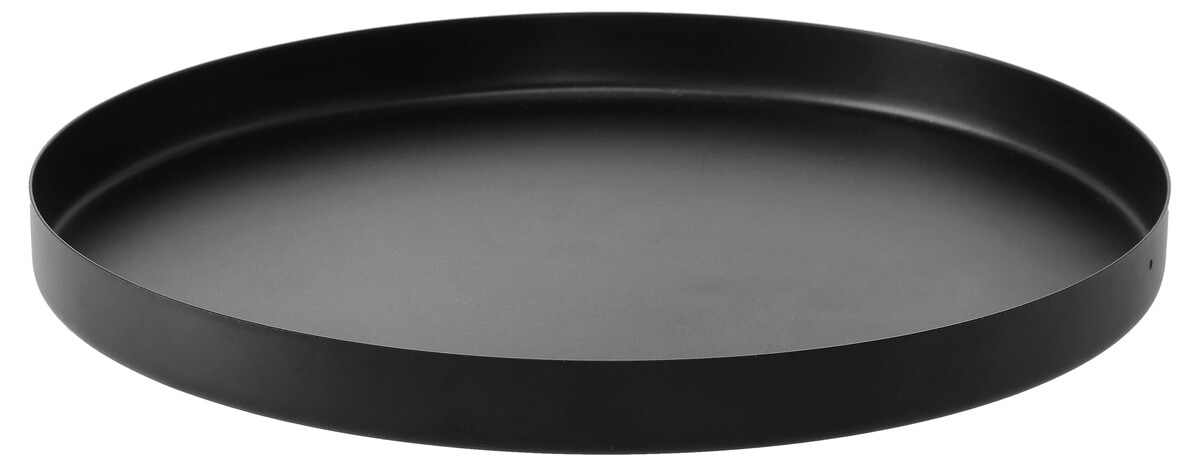 Clas Ohlson Ljusfat för blockljus, diameter 25 cm, svart