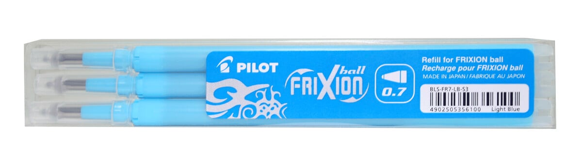 Refill til Pilot Frixion Clicker, 3-pack