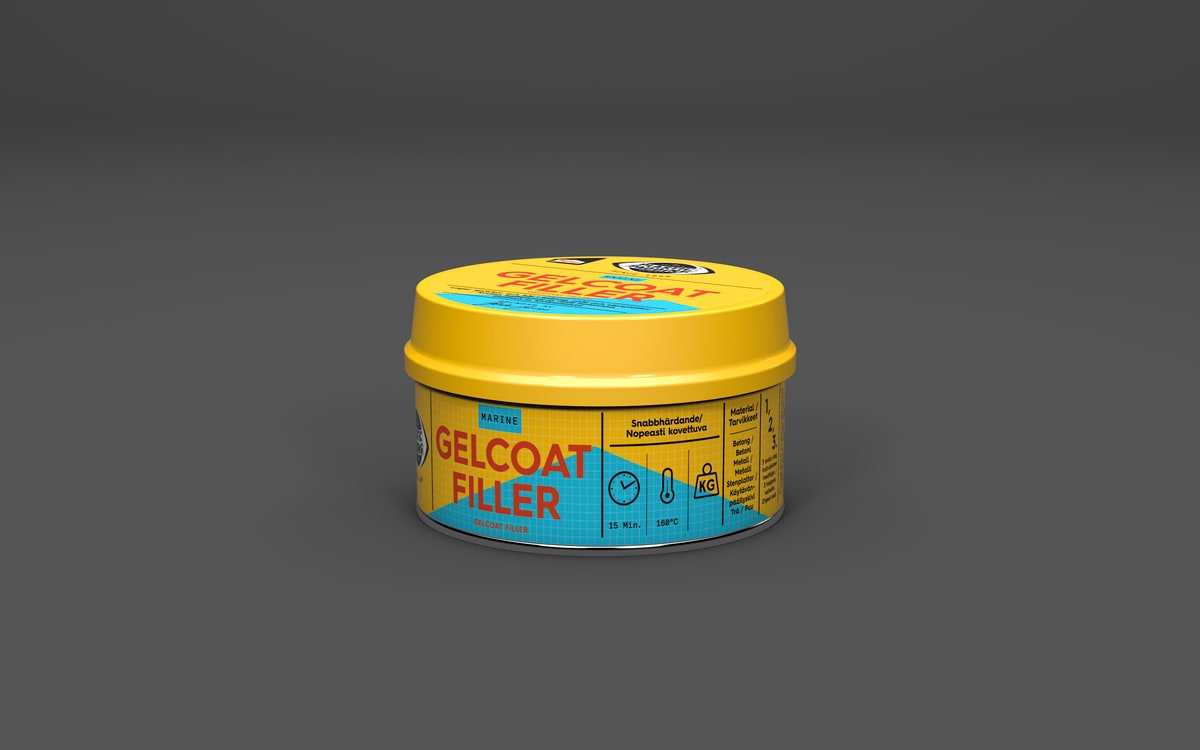 Gelcoat, Plastic Padding Filler