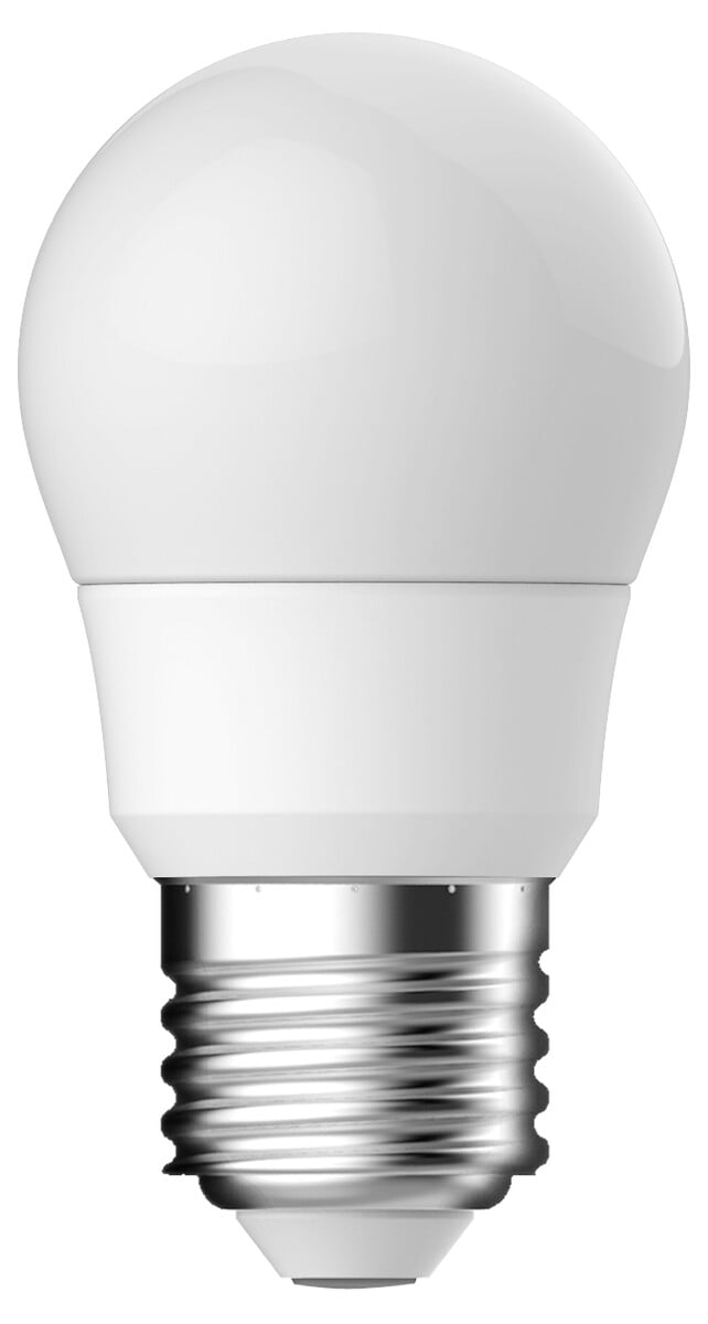 Pallolamppu LED kylmänvalkoinen E27 Clas Ohlson
