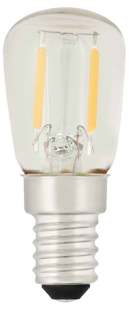 Clas Ohlson Dimbar päronlampa LED E14 1,5 W 84 lumen