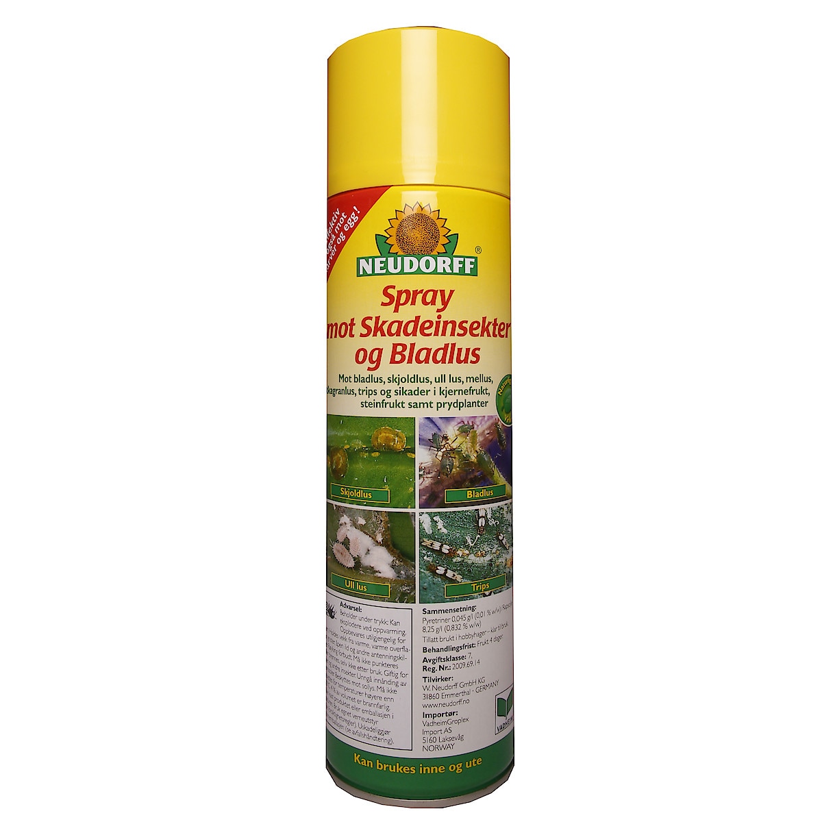 Neudorff spray mot skadeinsekter og bladlus, 400 ml