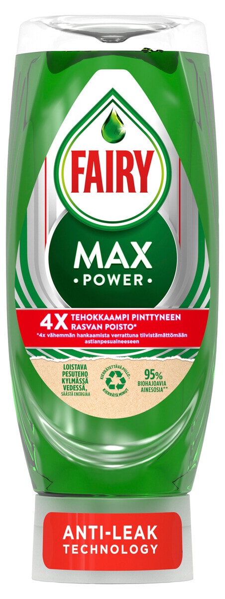 Fairy MaxPower Astianpesuaine 450 ml