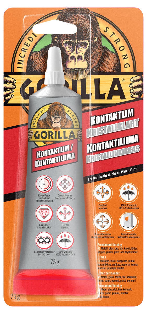 Kontaktiliima Gorilla 75 g