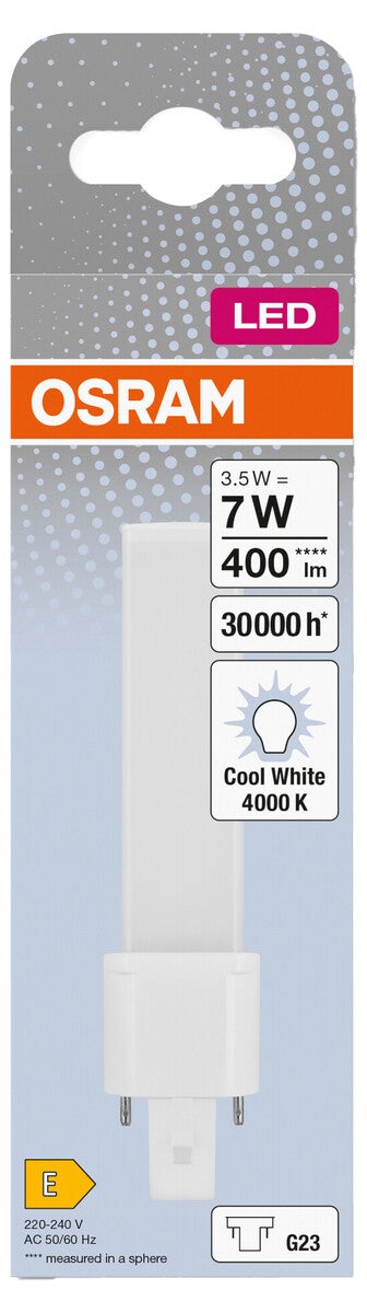 Kompaktlysrör LED S7 G23 3,5 W Osram Dulux