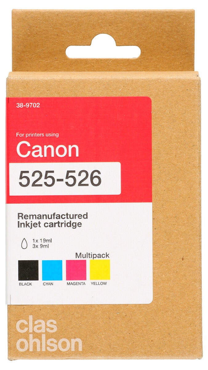 Canon PGI-525 / CLI-526 bläckpatron XL, Clas Ohlson