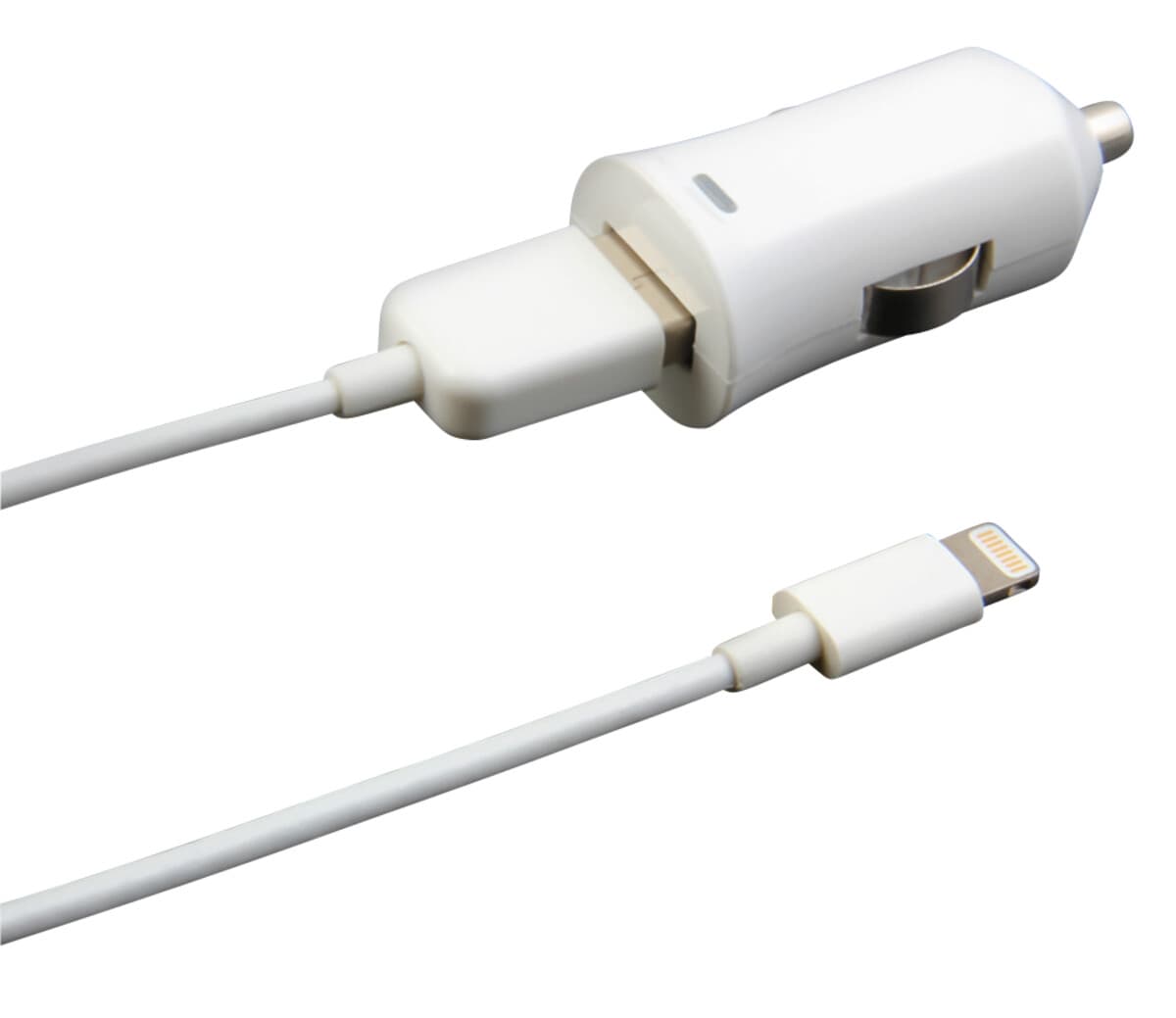 12 V-laddare Lightning för iPod/iPhone/iPad, Exibel