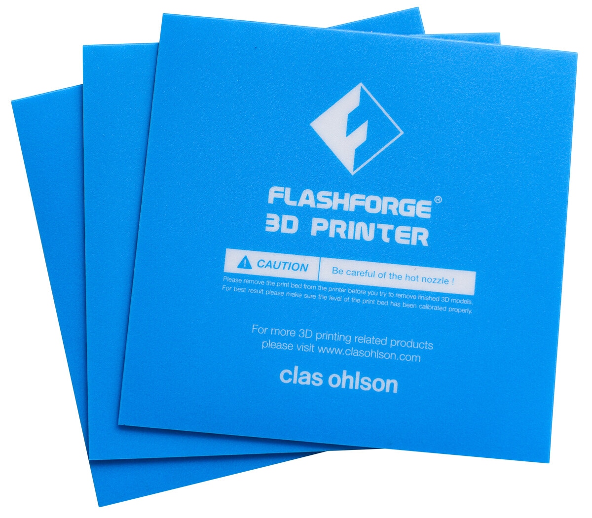 Build Sheets til 3D-skriver FlashForge Adventurer 3, 38-8870