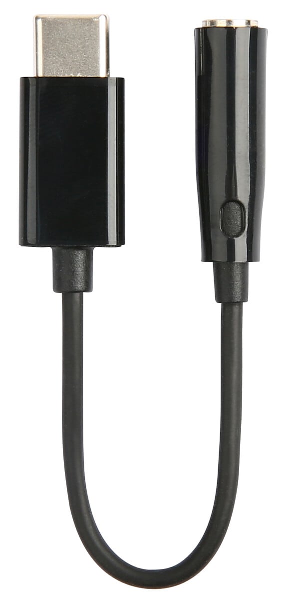 Clas Ohlson Aktiv hörlursadapter USB C till 3,5 mm