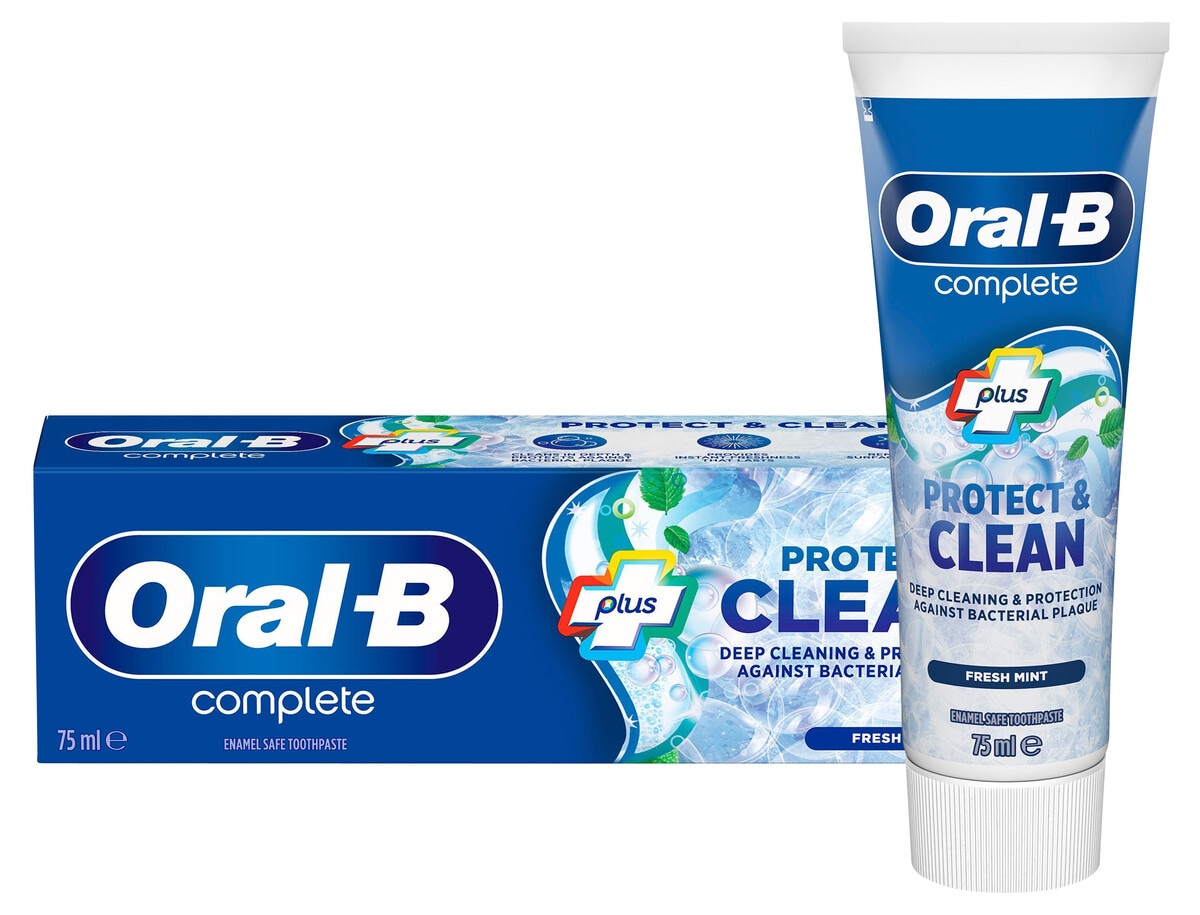 Oral-B Complete Protection & Clean tannkrem 75 ml