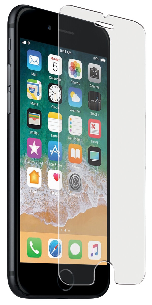 Näytönsuoja iPhone 8 Plus, Tempered Glass