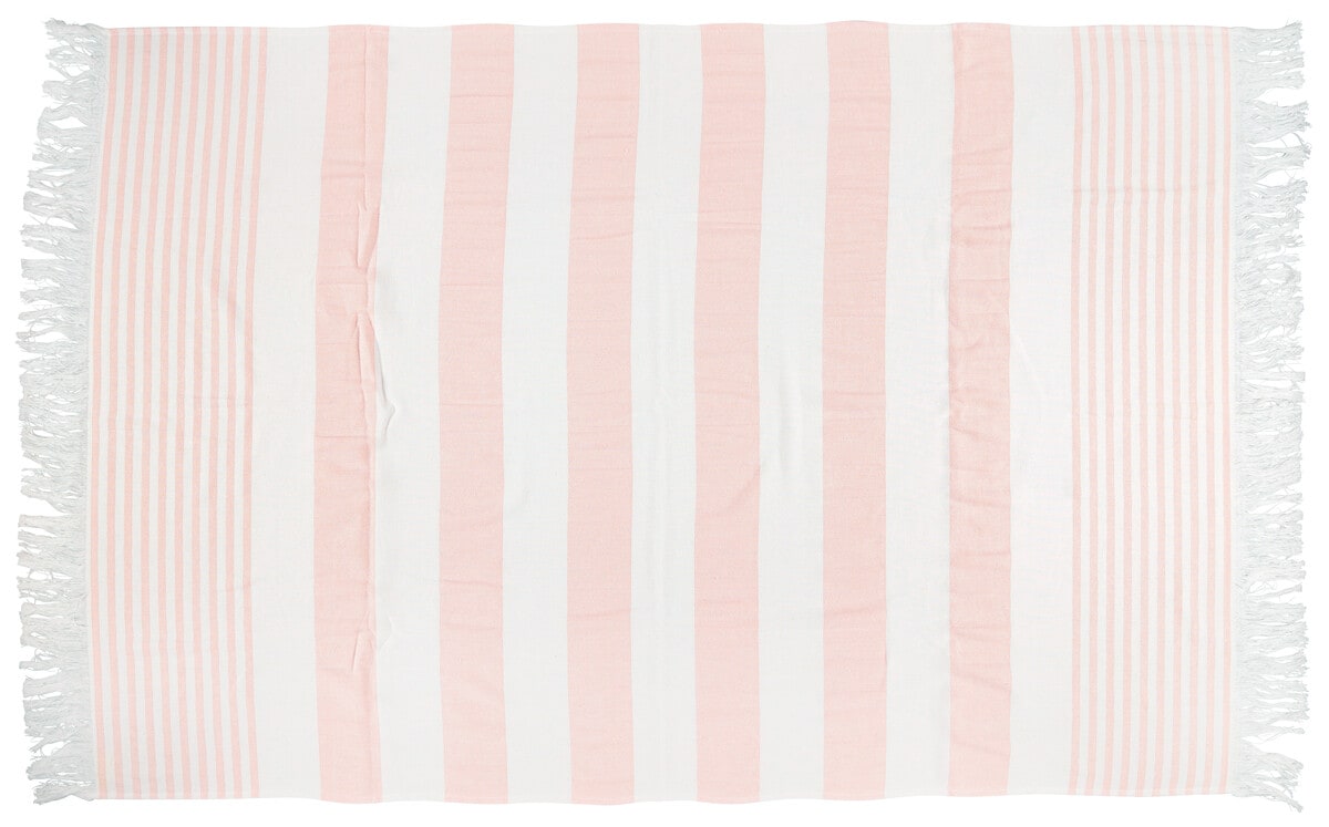 Stripete badehåndkle 90 x 150 cm