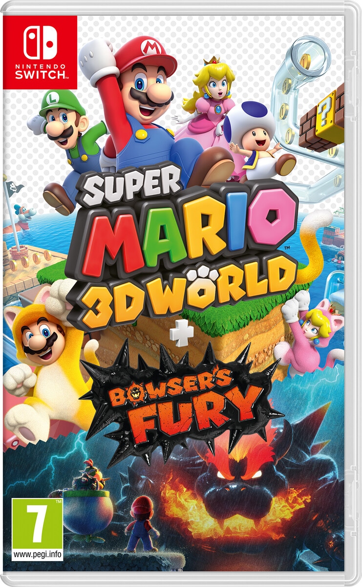 Super Mario 3D World + Bowser's Fury, spill for Nintendo Switch