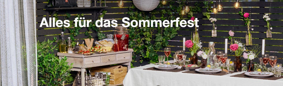 Alles für das Sommerfest