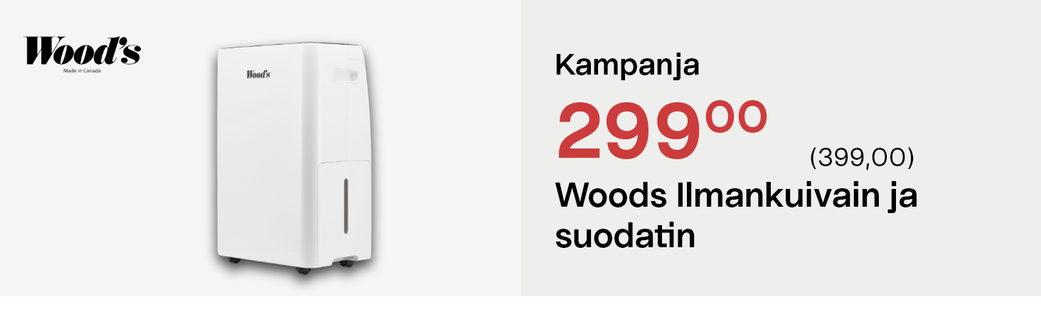 Woods ilmankuivain ja suodatin
