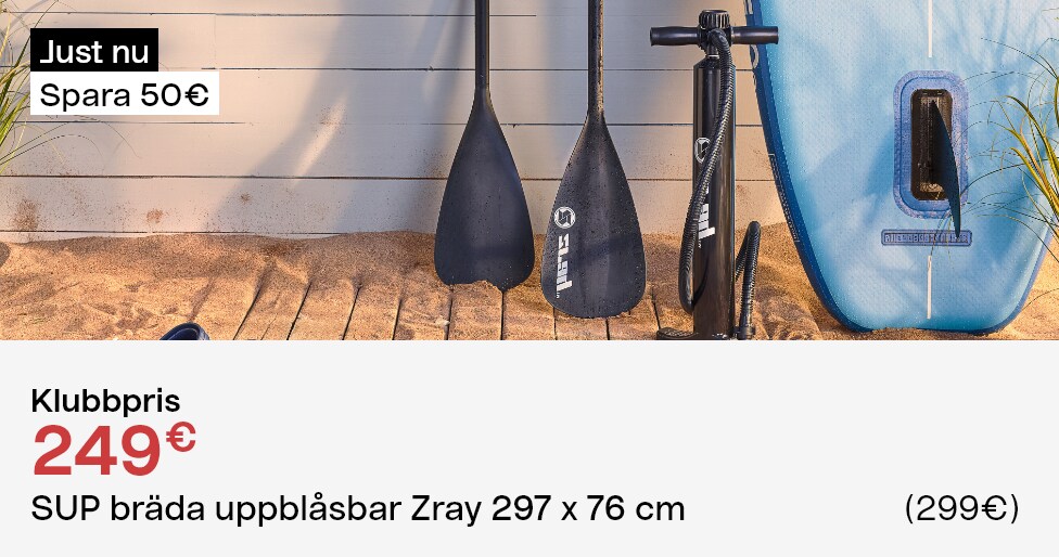SUP bräda uppblåsbar Zray 297 x 76 cm
