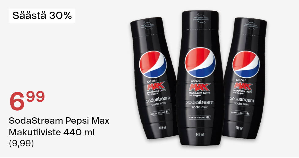 SodaStream Pepsi Max Makutiiviste 440 ml