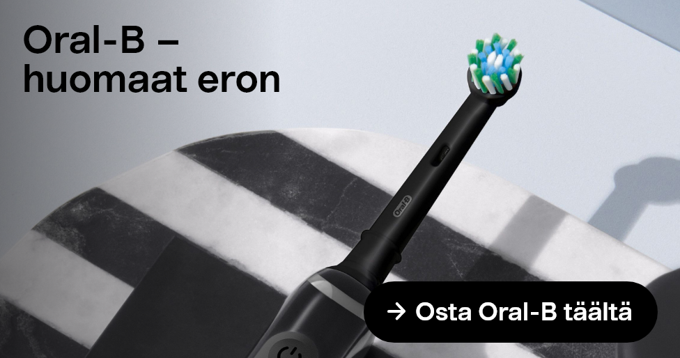 Oral-B – huomaat eron. Osta Oral-B täältä. 