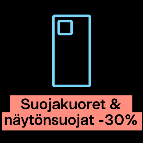 Black Friday koko viikon! -30% suojakuorista & näytönsuojista → Kampanjaan.                           