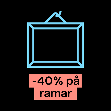 Black Friday hela veckan! -40 % på ramar → Till kampanjen.                     