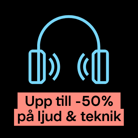 Black Friday hela veckan! Upp till -50 % på ljud & teknik → Till kampanjen. 